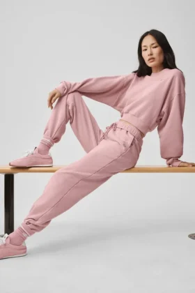 Pantalon de jogging Accolade - Rose vintage