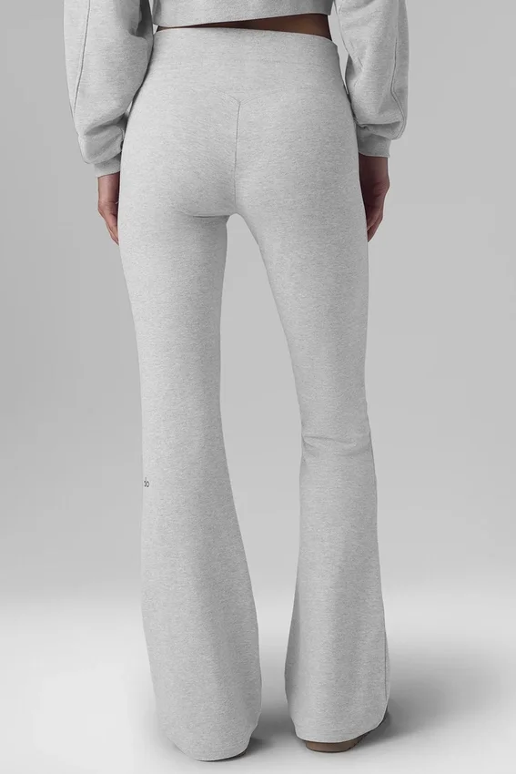 Pantalon de jogging bootcut « Sway » - Gris chiné athlétique