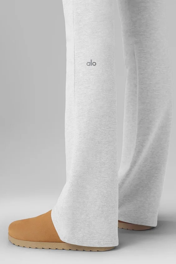 Pantalon de jogging bootcut « Sway » - Gris chiné athlétique