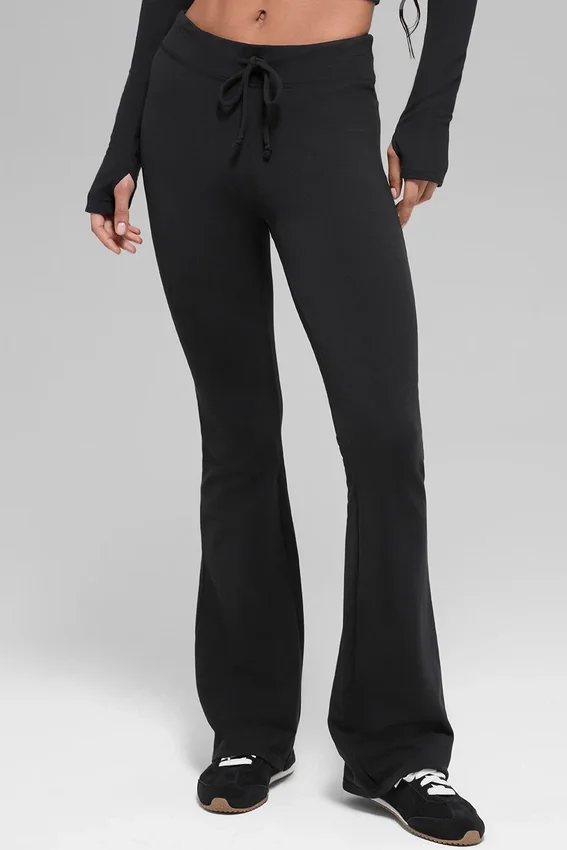 Pantalon de jogging bootcut Sway - Noir