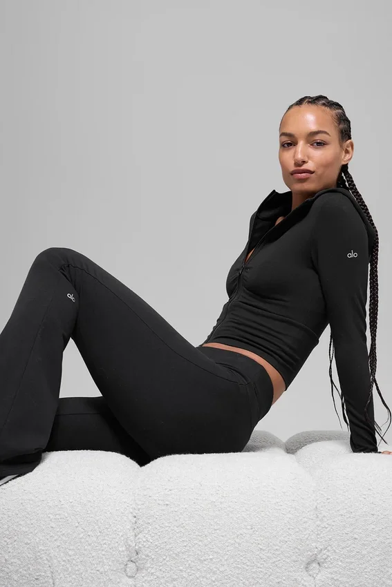 Pantalon de jogging bootcut Sway - Noir