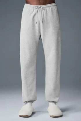 Pantalon de jogging Chill - Gris chiné athlétique