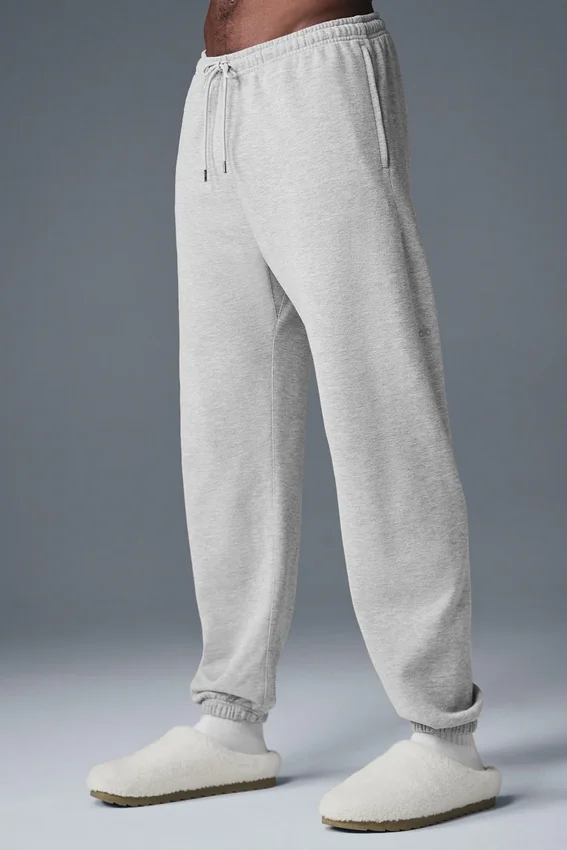 Pantalon de jogging Chill - Gris chiné athlétique