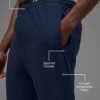 Pantalon de jogging Conquer Max Performance - Bleu marine