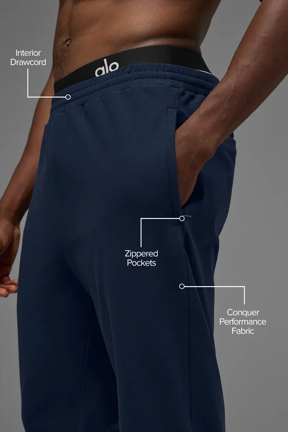 Pantalon de jogging Conquer Max Performance - Bleu marine