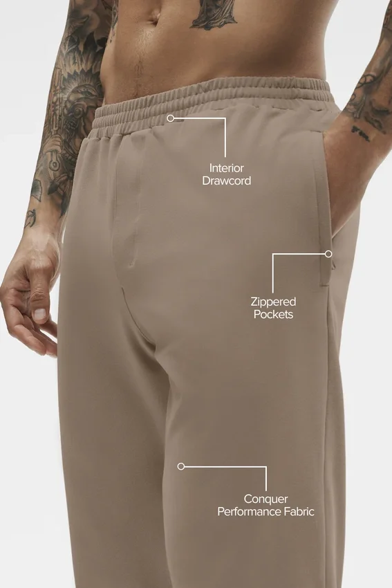 Pantalon de jogging Conquer Max Performance - Gravel