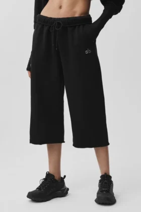 Pantalon de jogging court Accolade - Noir