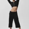 Pantalon de jogging court Accolade - Noir