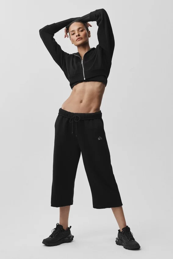 Pantalon de jogging court Accolade - Noir