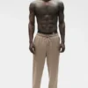 Pantalon de jogging décontracté à motif gaufré - Gravel