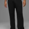 Pantalon de jogging en maille côtelée Domain - Noir