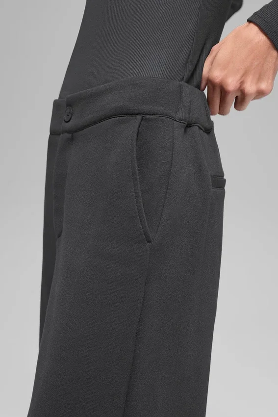 Pantalon de jogging High-Waist - Anthracite