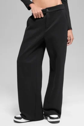 Pantalon de jogging High-Waist - Noir