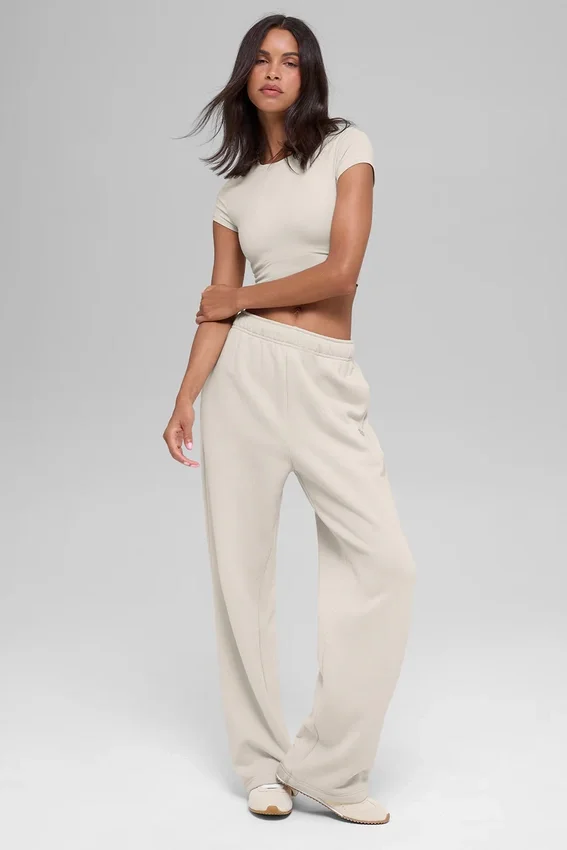 Pantalon de jogging à jambes droites Accolade - Bone