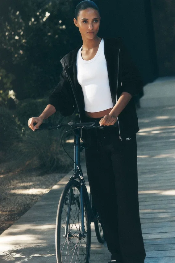 Pantalon de jogging à jambes droites Accolade - Noir