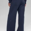 Pantalon de jogging à jambes larges Serenity - Bleu marine
