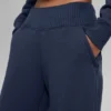 Pantalon de jogging à jambes larges Serenity - Bleu marine