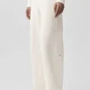 Pantalon de jogging à jambes larges Serenity - Ivoire
