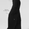 Pantalon de jogging à jambes larges Serenity - Noir