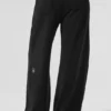 Pantalon de jogging à jambes larges Serenity - Noir