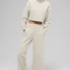 Pantalon de jogging à jambes larges Serenity - Oatmeal Heather