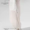 Pantalon de jogging large Sheer Game Time – Blanc