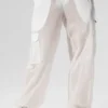 Pantalon de jogging large Sheer Game Time – Blanc