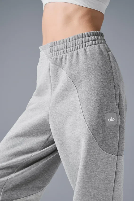 Pantalon de jogging Make Waves – Gris chiné athlétique ton sur ton