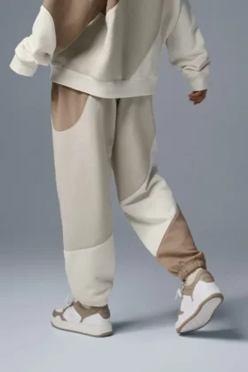 Pantalon de jogging Make Waves – Ivoire/Os/Gravier