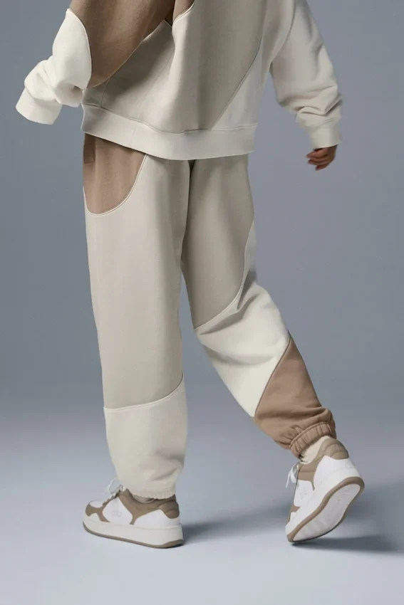 Pantalon de jogging Make Waves – Ivoire/Os/Gravier