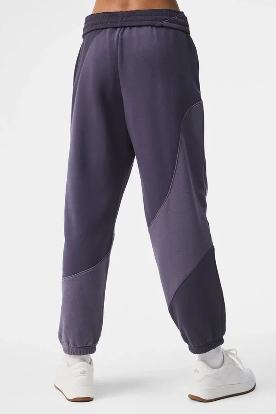 Pantalon de jogging Make Waves - Prune italienne dégradé