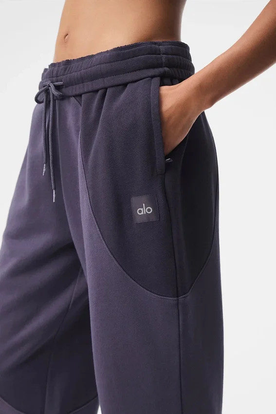Pantalon de jogging Make Waves - Prune italienne dégradé
