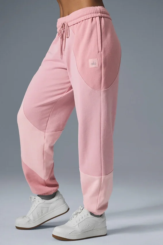 Pantalon de jogging Make Waves - Rose coucher de soleil dégradé