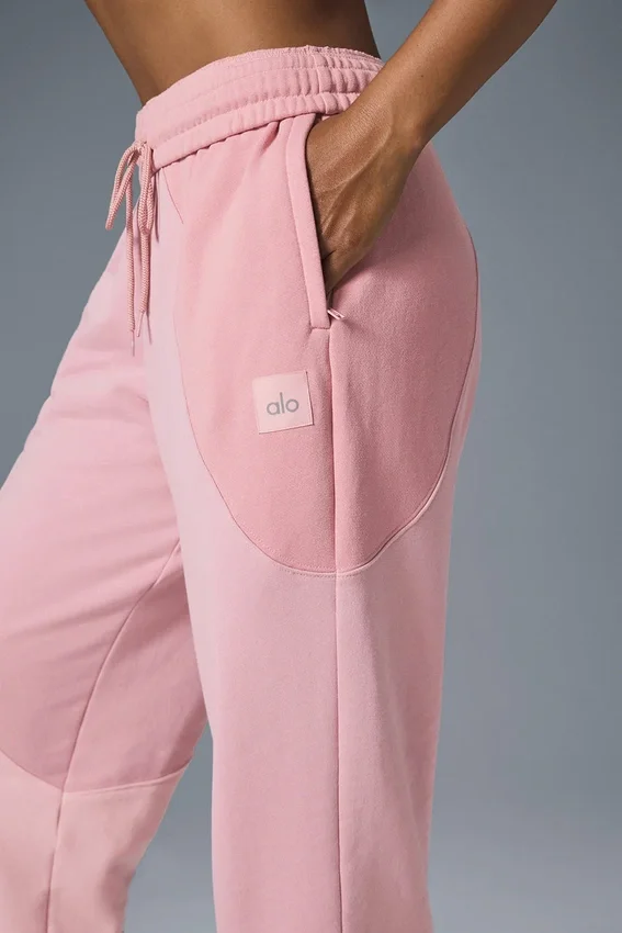 Pantalon de jogging Make Waves - Rose coucher de soleil dégradé