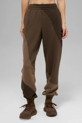 Pantalon de jogging Make Waves – ton sur ton espresso