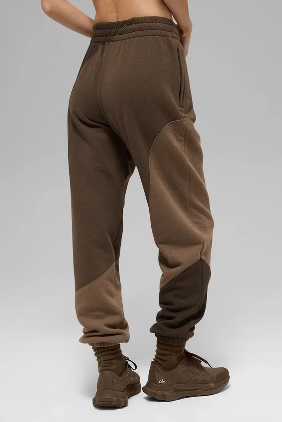 Pantalon de jogging Make Waves – ton sur ton espresso