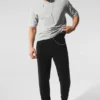 Pantalon de jogging Micro Waffle Fast Break – Noir