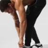 Pantalon de jogging Micro Waffle Fast Break – Noir