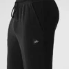 Pantalon de jogging Micro Waffle Fast Break – Noir
