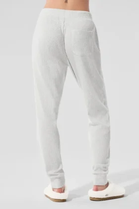 Pantalon de jogging Muse – Blanc chiné