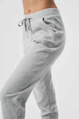 Pantalon de jogging Muse – Gris chiné athlétique