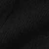 High-Waist New Class Wide Leg Pant en laine et cachemire – Noir