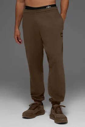 Pantalon de jogging Renown épais à revers – Espresso