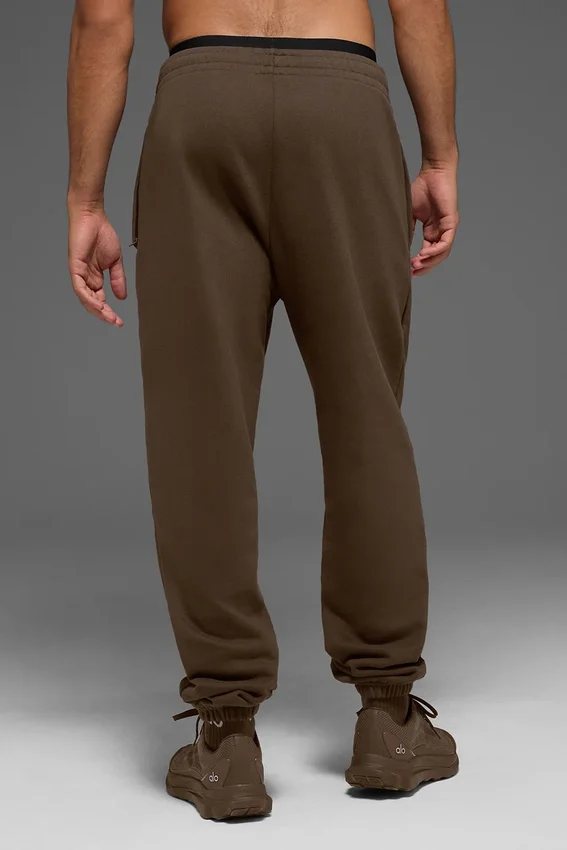 Pantalon de jogging Renown épais à revers – Espresso