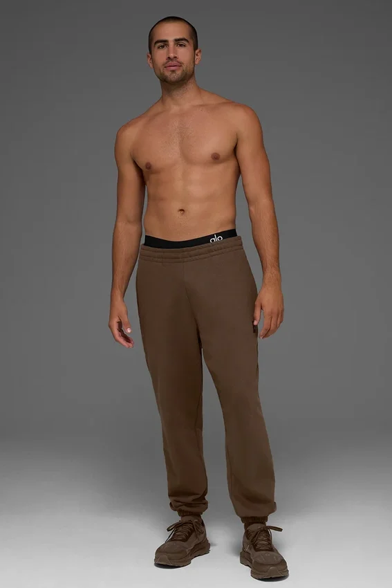 Pantalon de jogging Renown épais à revers – Espresso