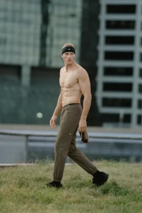 Pantalon de jogging Repetition - Olive Tree