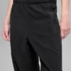 Pantalon de jogging « Retreat » en polaire High-Waist – Noir
