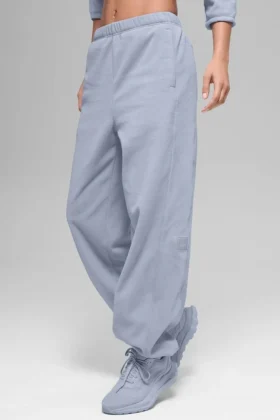 Pantalon de jogging Retreat High-Waist en polaire – Winter Frost
