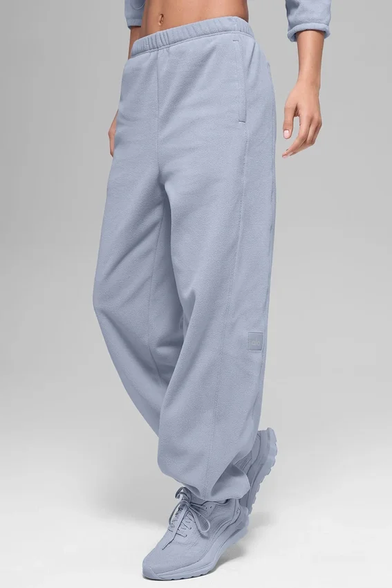 Pantalon de jogging Retreat High-Waist en polaire – Winter Frost