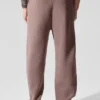 Pantalon de jogging Scholar à coupe droite - Gris champignon chiné